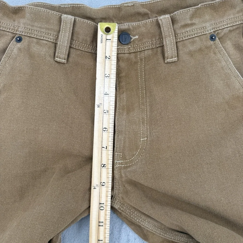 Patagonia Pants Womens 30 Iron Forge Hemp Canvas Double Knees Brown Outdoor - Picture 13 of 15